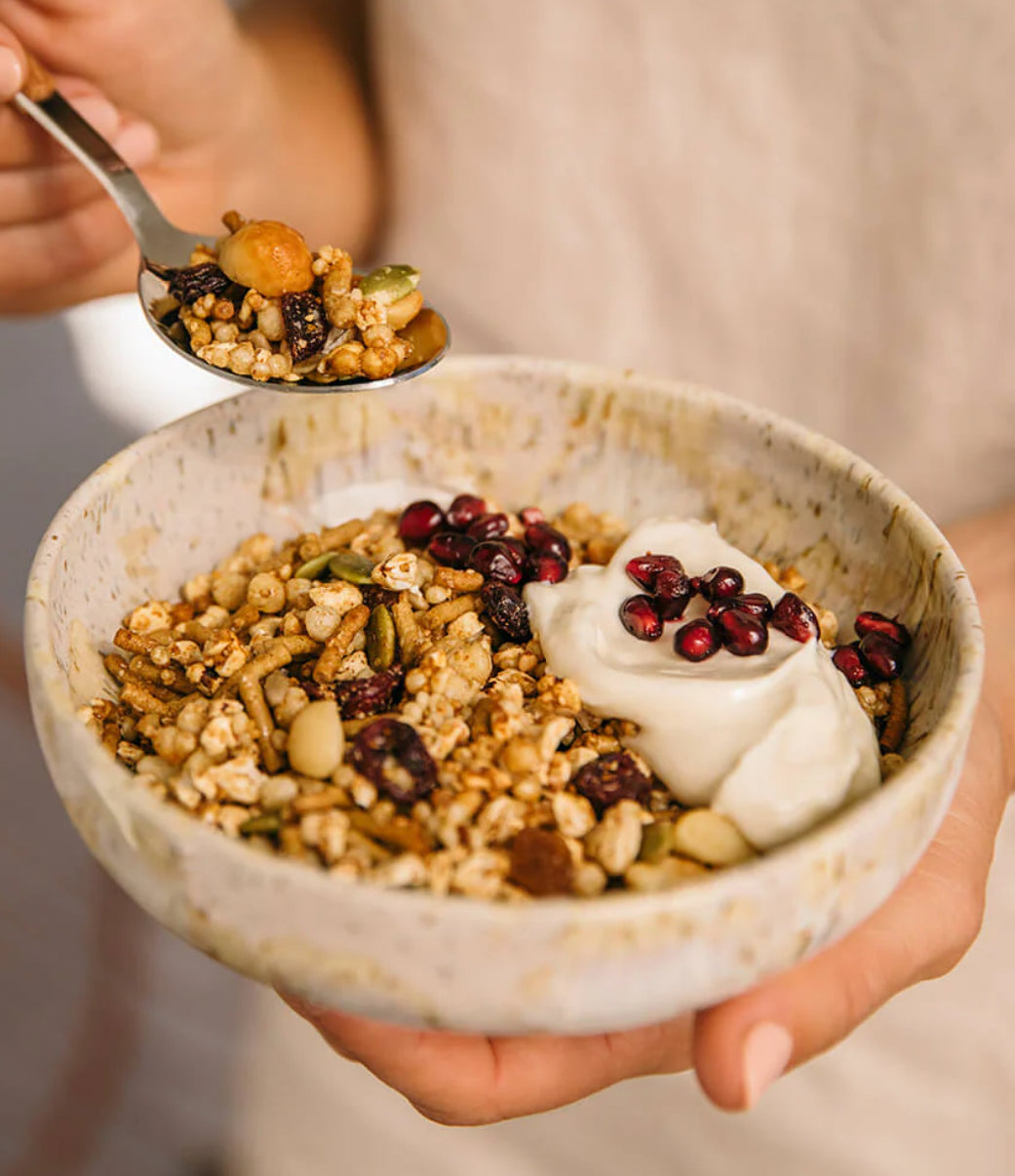 Brookfarm Gluten Free Muesli Macadamia & Cranberry-The Village Grocer Club