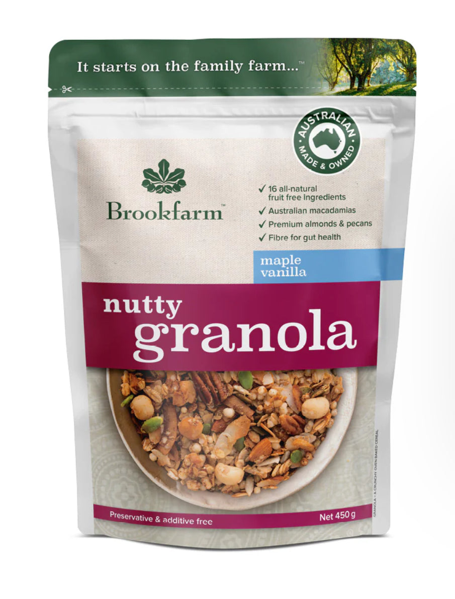 * New Flavour* Brookfarm Maple Vanilla Nutty Granola