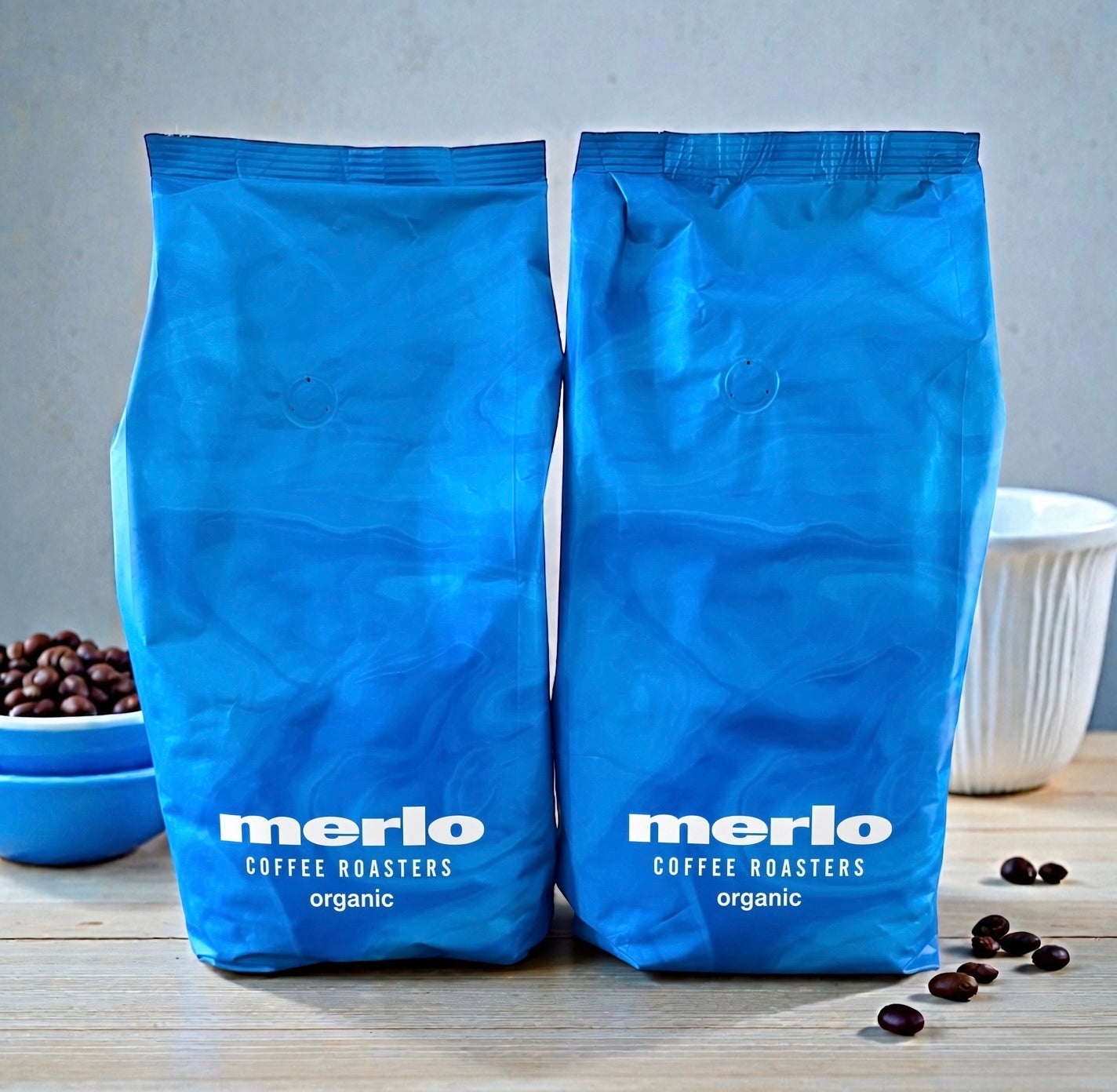 Enjoy Organic Merlo Coffee at Home