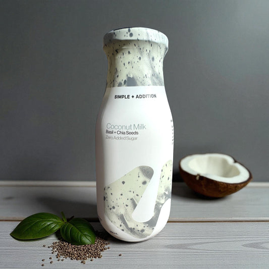 Simple + Addition Coconut Milks - Basil & Chia