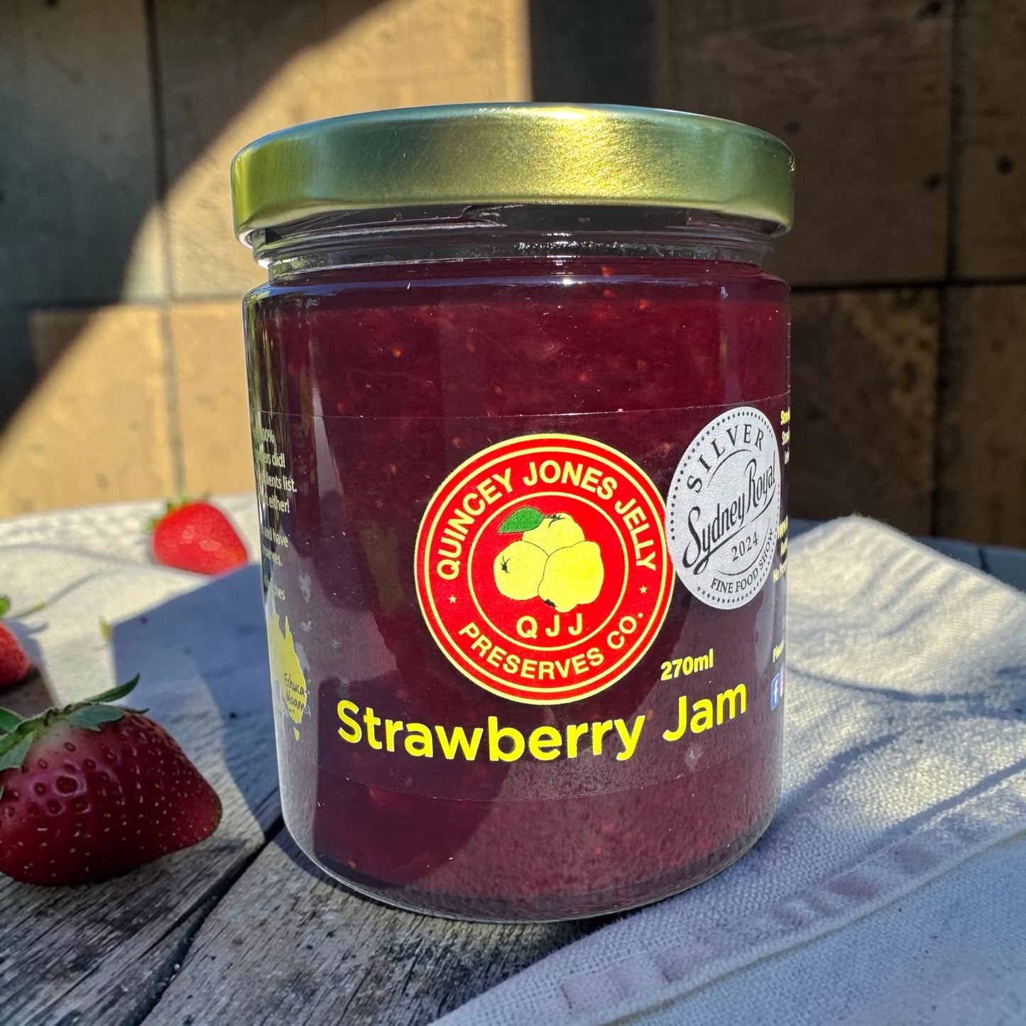 Quincey Jones Award Winning Strawberry Jam