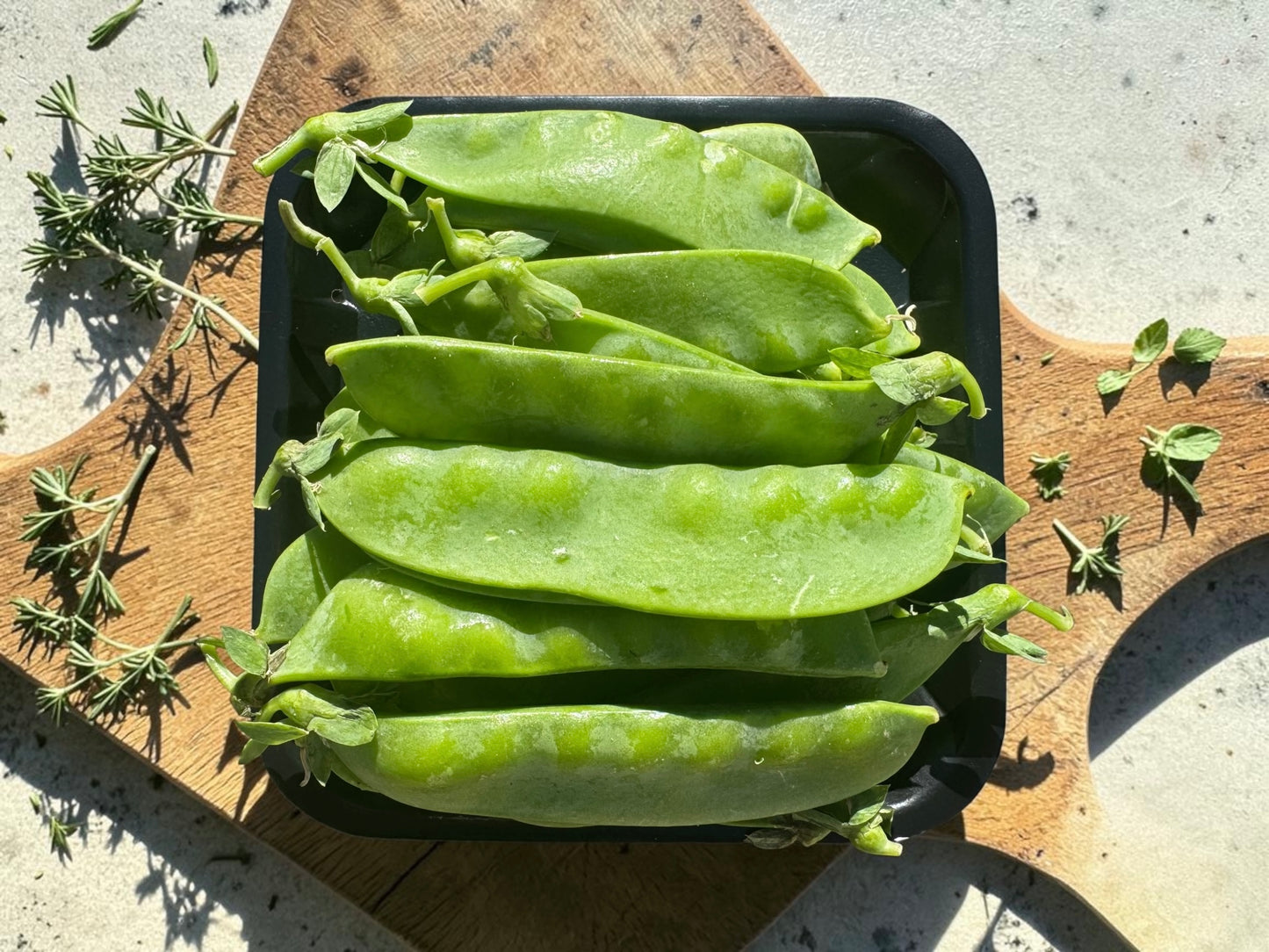 Garden Fresh Local Snowpeas