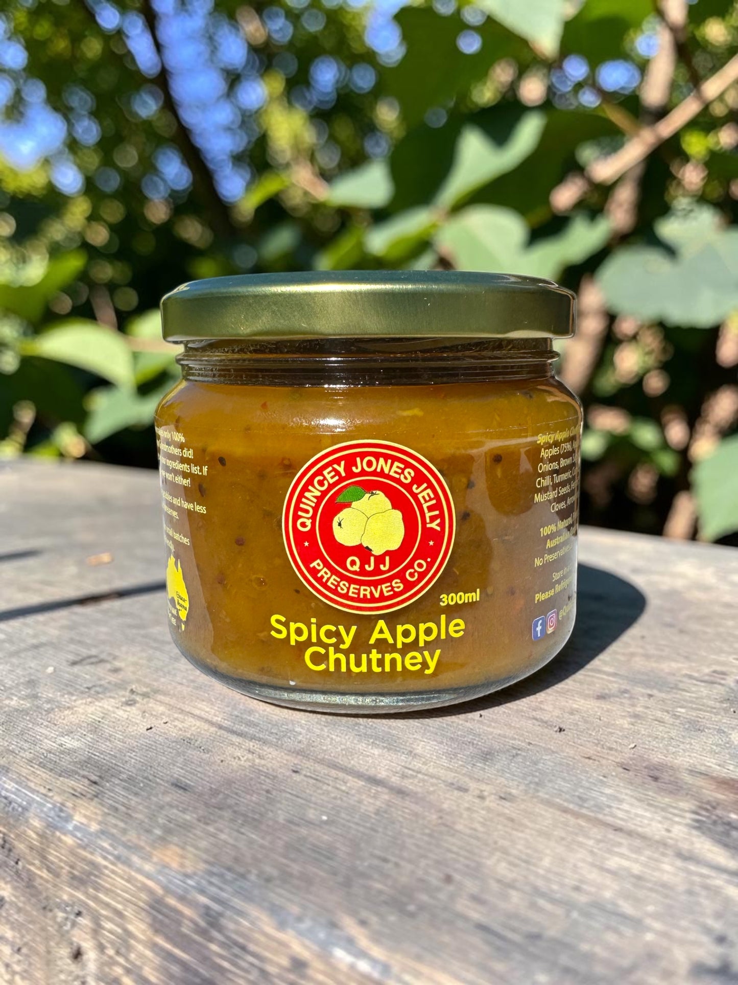 Quincey Jones New Flavour Spicy Apple Chutney