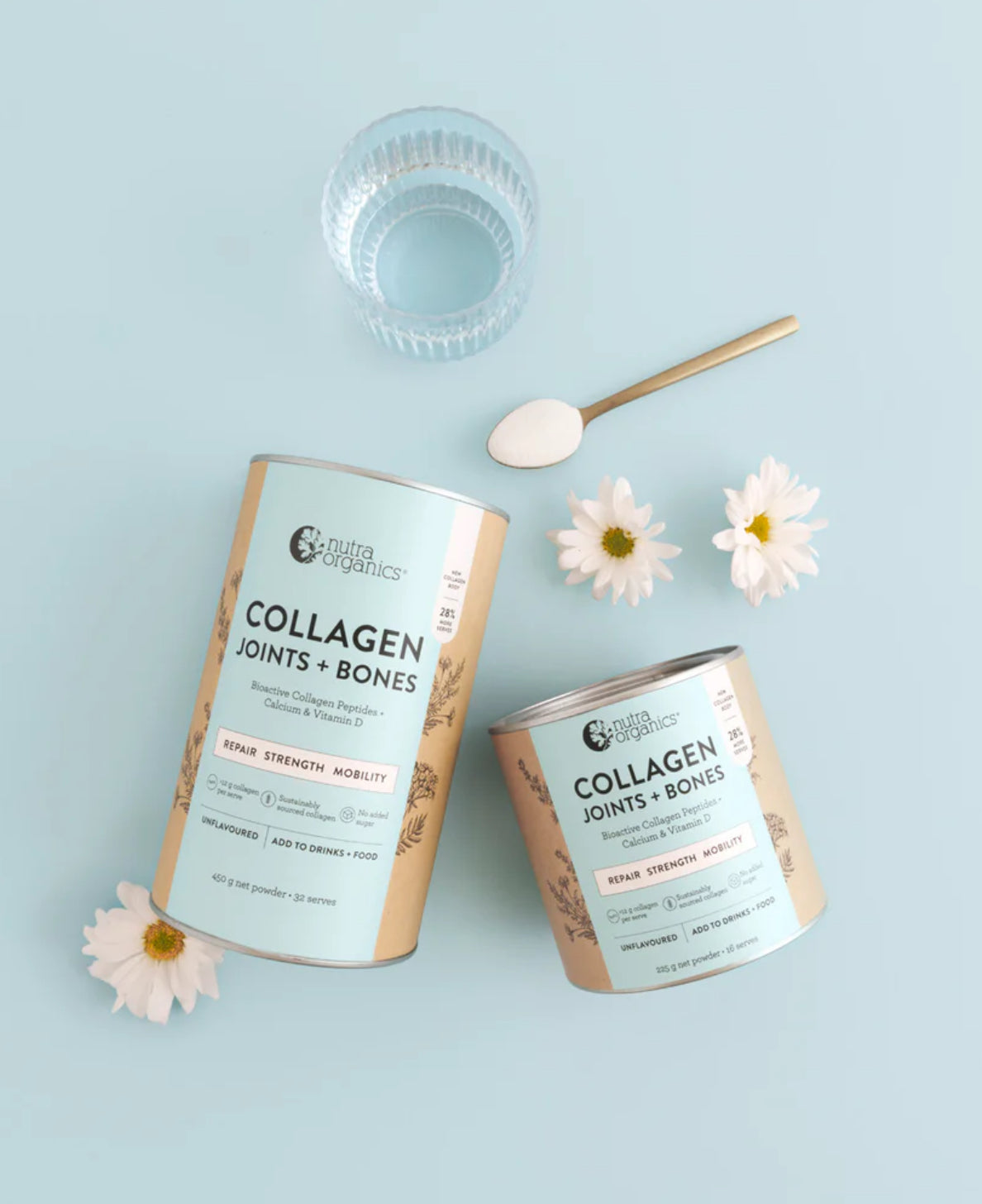 **Joint Health** Nutra Organics Collagen Joints + Bones-The Village Grocer Club