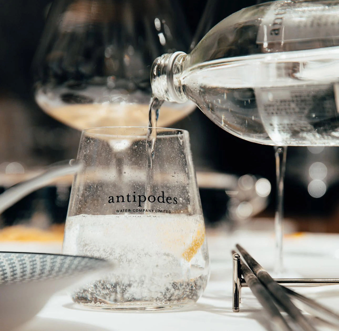 Refresh with 1ltr Award Winning Antipodes Sparkling Mineral Water