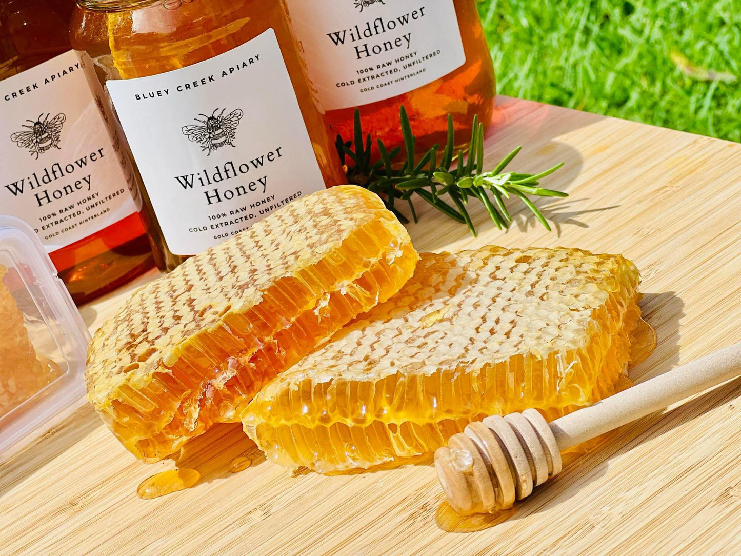 *Limited*  Award Winning Local Hinterland Honey & Honeycomb