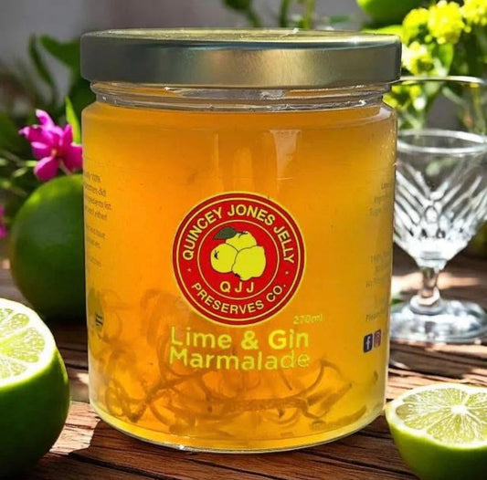 Quincy Jones Delicious Lime & Gin Marmalade (just divine 🤤)