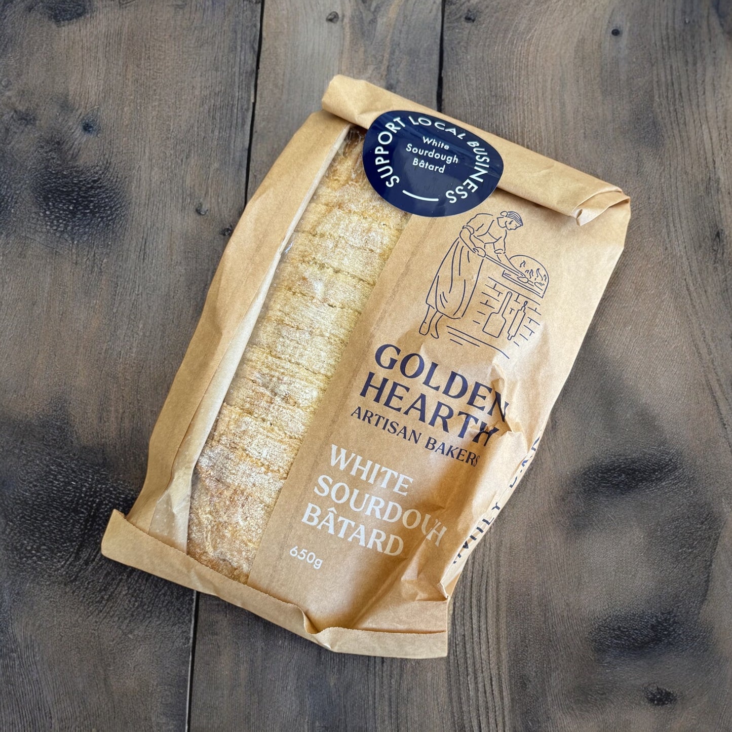 Order a Freshly Baked Artisan Sourdough Batard-The Village Grocer Club