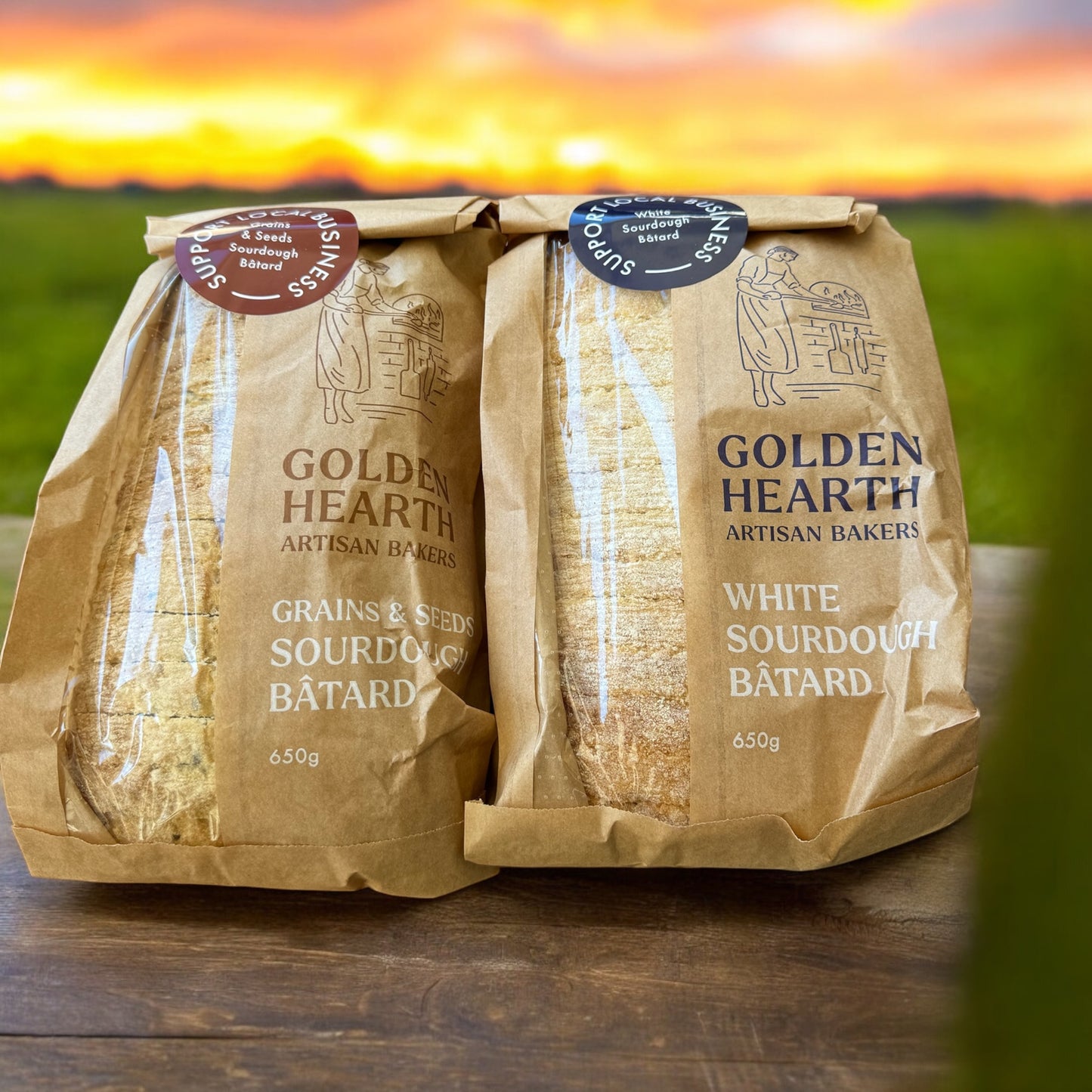 Order a Freshly Baked Artisan Sourdough Batard-The Village Grocer Club