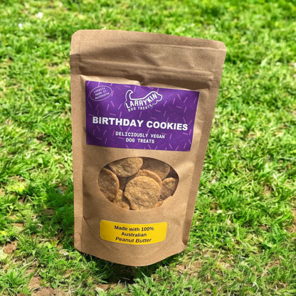 Peanut Butter Larrykin Vegan Dog Treats-The Village Grocer Club