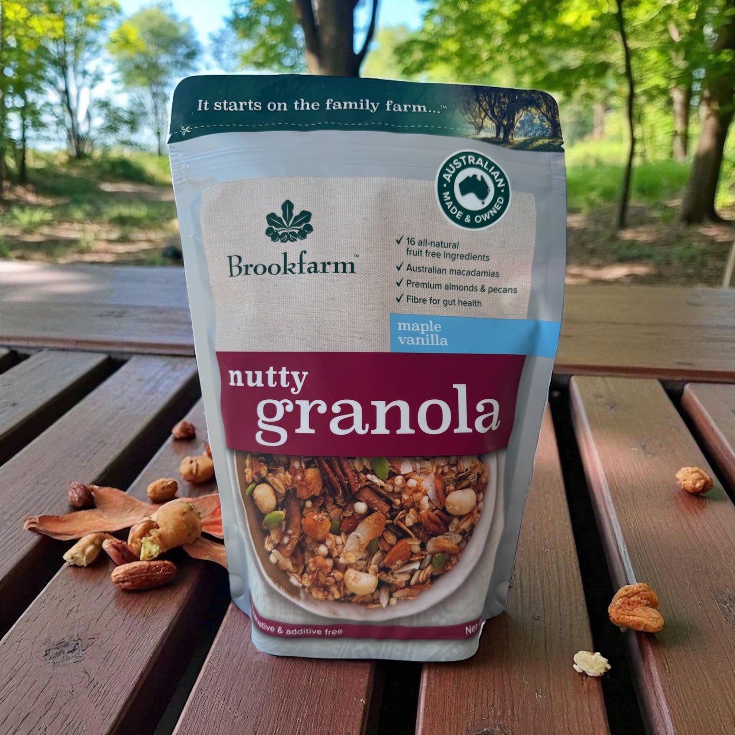 * New Flavour* Brookfarm Maple Vanilla Nutty Granola