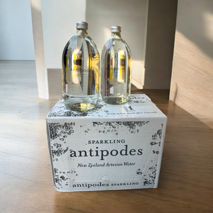 Refresh with 1ltr Award Winning Antipodes Sparkling Mineral Water