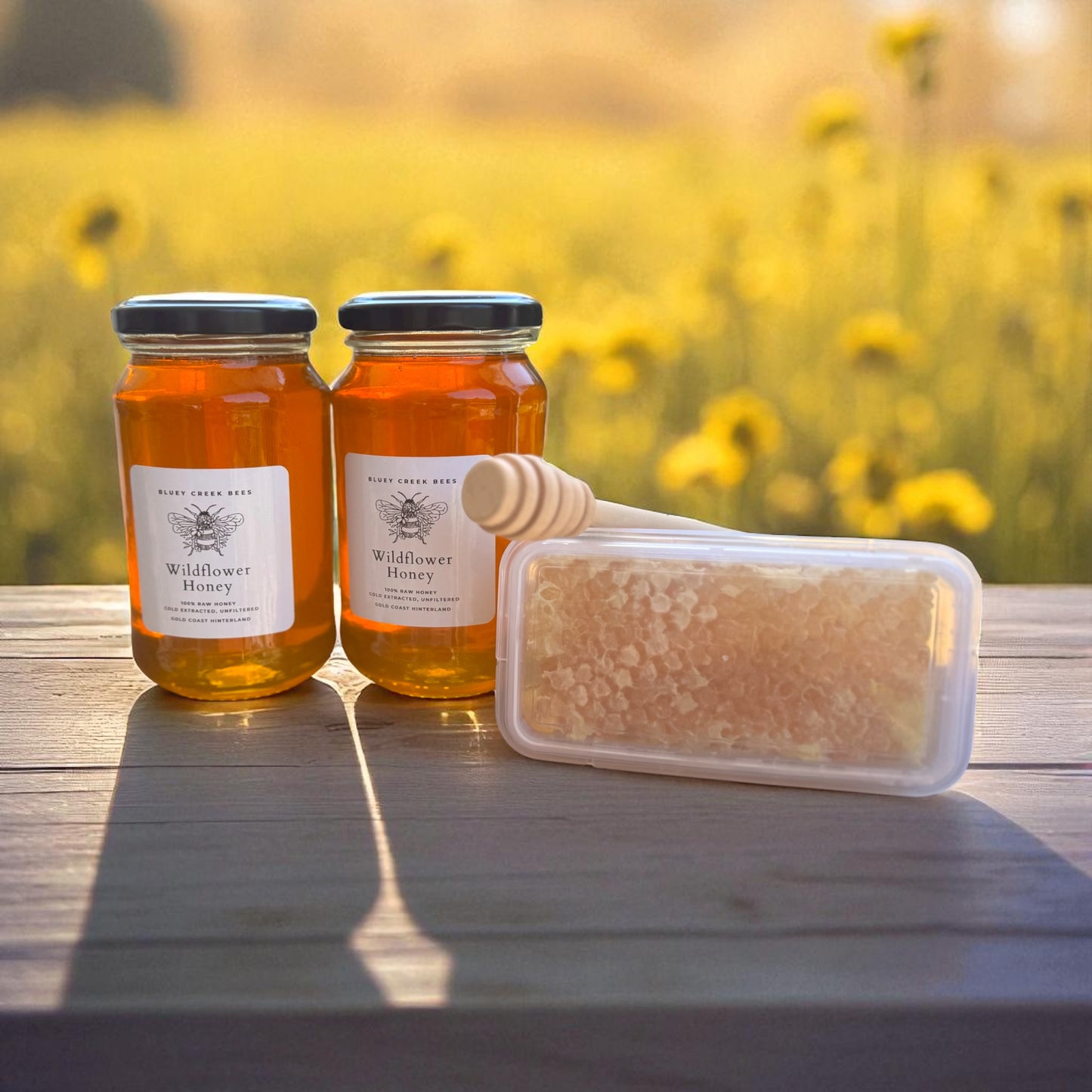 *Limited*  Award Winning Local Hinterland Honey & Honeycomb