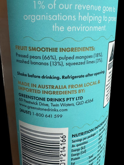 Start your day healthy with a whole fruit mango smoothie