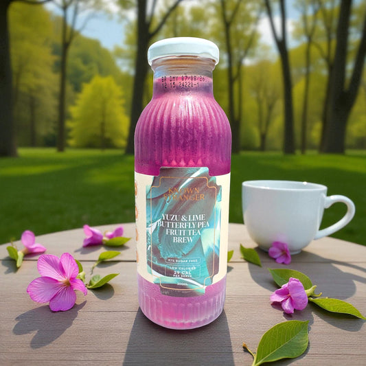 Yuzu Lime Pea Flower Elixir  • Antioxidant-Packed • Instant Refresh