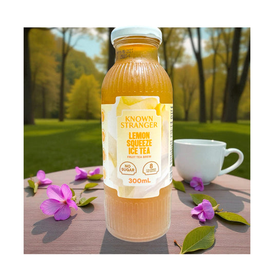 Sun-Kissed Botanical Lemon Ceylon Ice Tea - 99% Sugar-Free • 10 Cal • Real Juice, Real Kick