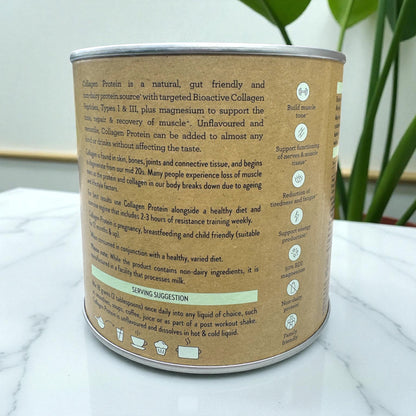 Nutra Organics Collagen Protein (Bioactive Collagen Peptides + Magnesium – Unflavoured)