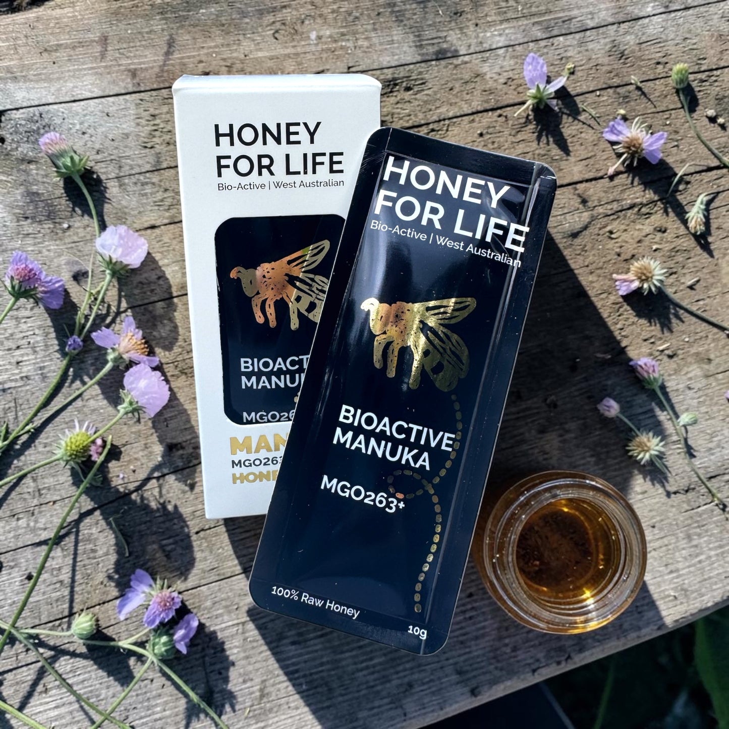 Honey For Life Manuka Honey Snap ( 10 pack) MGO 263+