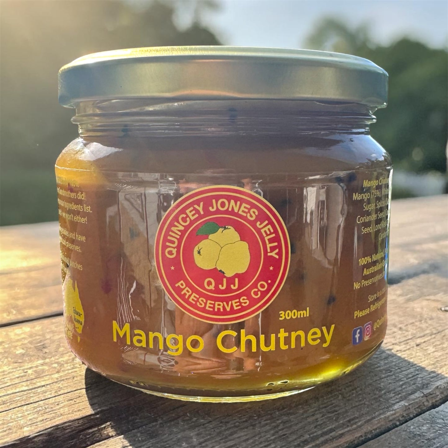 Delicious Quincey Jones Mango Chutney