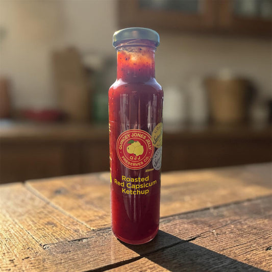 Award winning Quincey Jones Red Capsicum Sauce