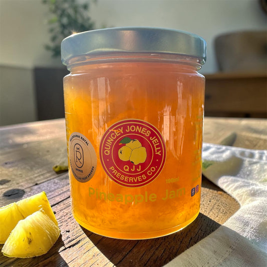 "Sunshine in a jar"... Quincey Jones Award Winning Pineapple Jam