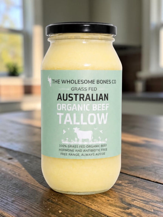 The Wholesome Bones co - Organic Beef Tallow