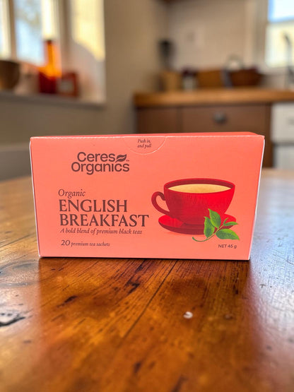 Ceres Organics Tea Sachet Range