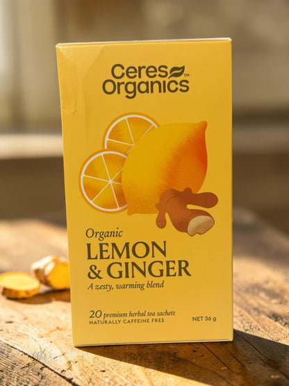 Ceres Organics Tea Sachet Range